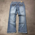 Vintage Duplex Jeans Damen Bootcut Gr. L Rückansicht