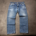 Vintage Levi's 501 Jeans Herren Straight Fit W40 L34 Hellblau Washed