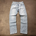 Vintage Levi's 501 Jeans W29 L32 Hellblau Straight Fit