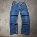 Vintage Levi's 501 Jeans Herren Straight Fit W33 L30 Blau