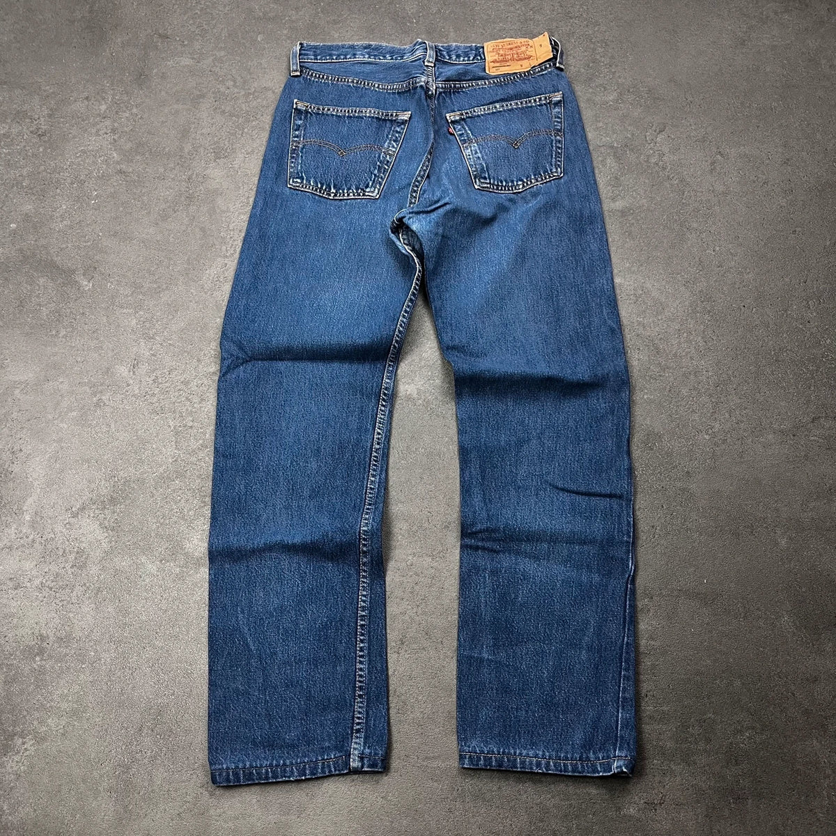Vintage Levi's 501 Jeans Herren Straight Fit W33 L30 Blau – Ansicht 2
