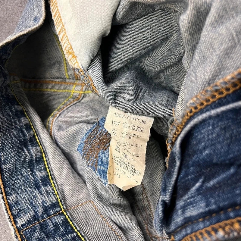 Vintage Levi's 512 Bootcut Jeans Herren W36 L28 Heavy Washed – Ansicht 8