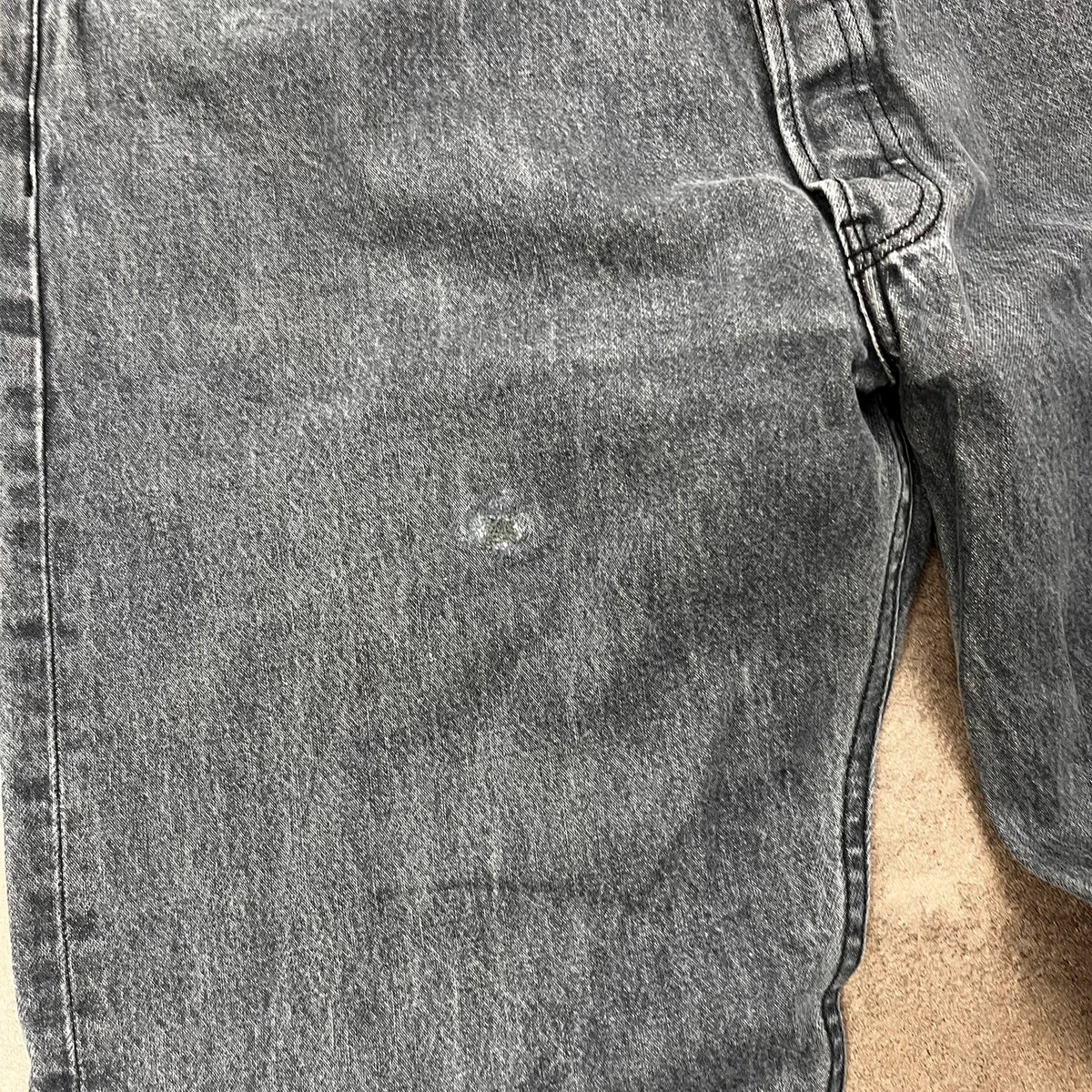 Vintage Levi's 501 Jeans Herren Straight Fit W40 L32 Blaugrau – Ansicht 8