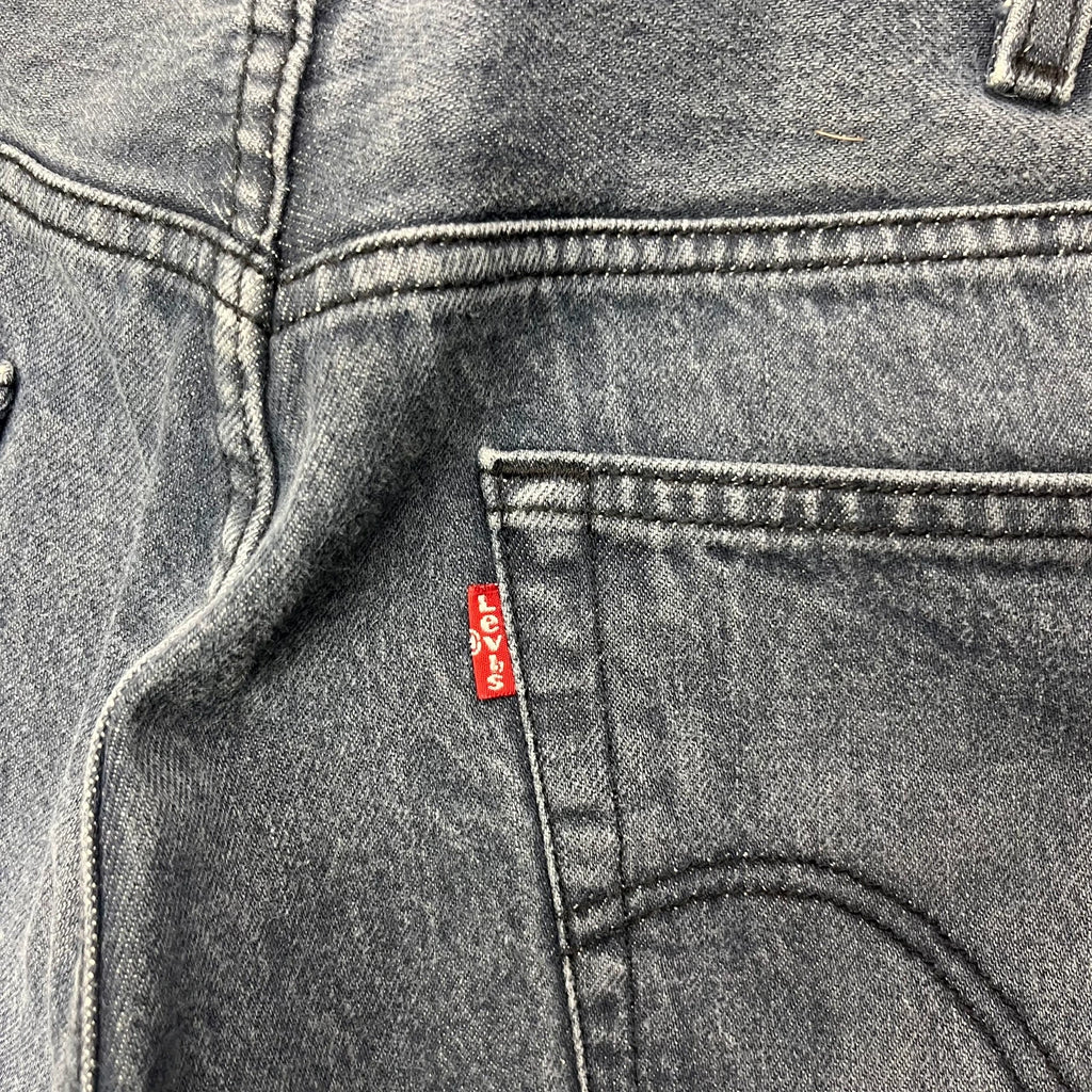 Vintage Levi's 501 Jeans Herren Straight Fit W40 L32 Blaugrau – Ansicht 6