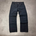 Vintage Levi's 501 Jeans W33 L30 Dunkelblau Made in France Straight