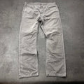 Vintage Levi's 514 Jeans Herren Straight Fit W38 L32 Grau
