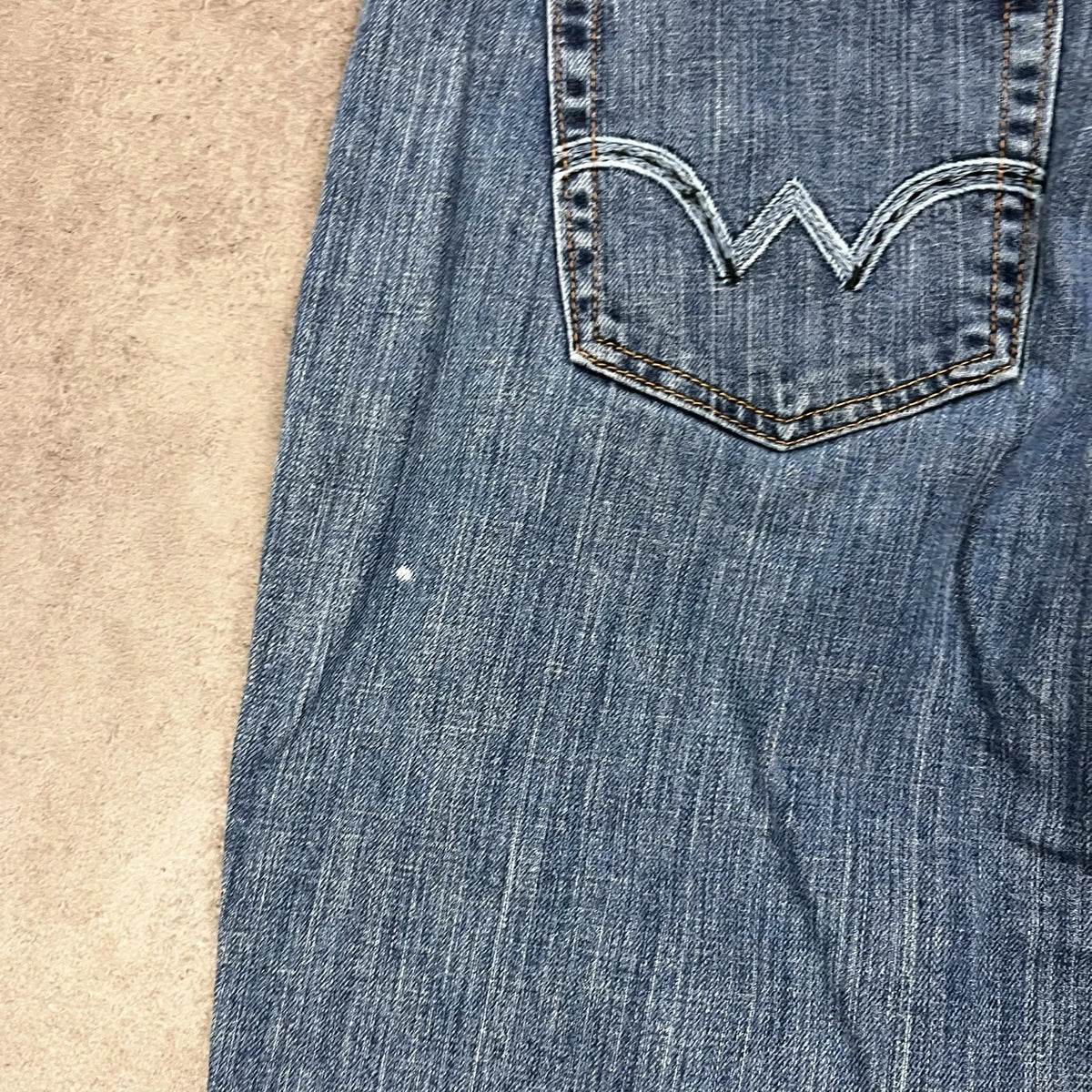 Vintage Wrangler Bootcut Jeans Damen US 9 Blau Y2K, Bild 4