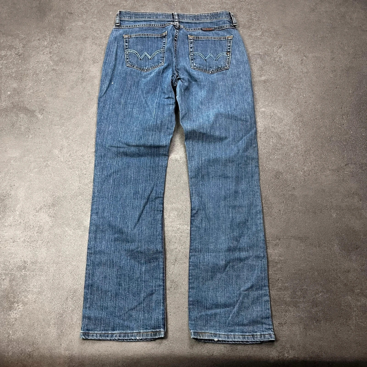 Vintage Wrangler Bootcut Jeans Damen US 9 Blau Y2K, Bild 1