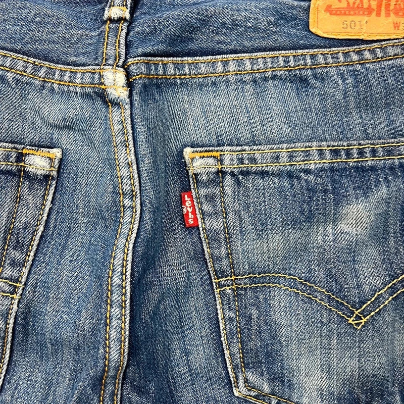 Vintage Levi's 501 Jeans Herren – Gesäßtasche