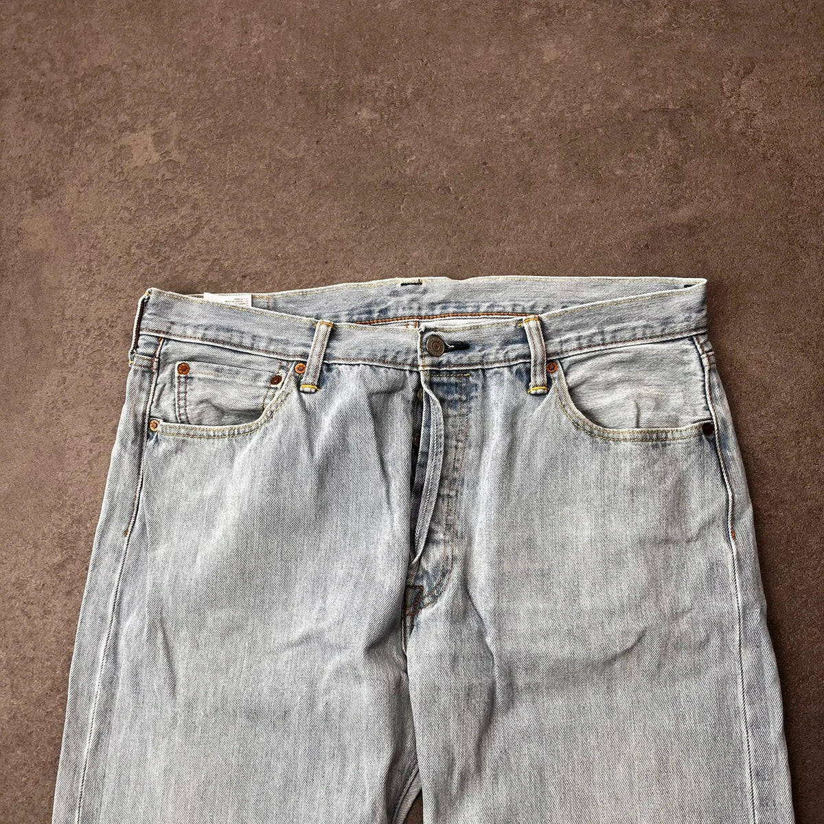 Vintage Levi's 501 Jeans Herren Straight W36 L32 Hellblau 2000s, Bild 5