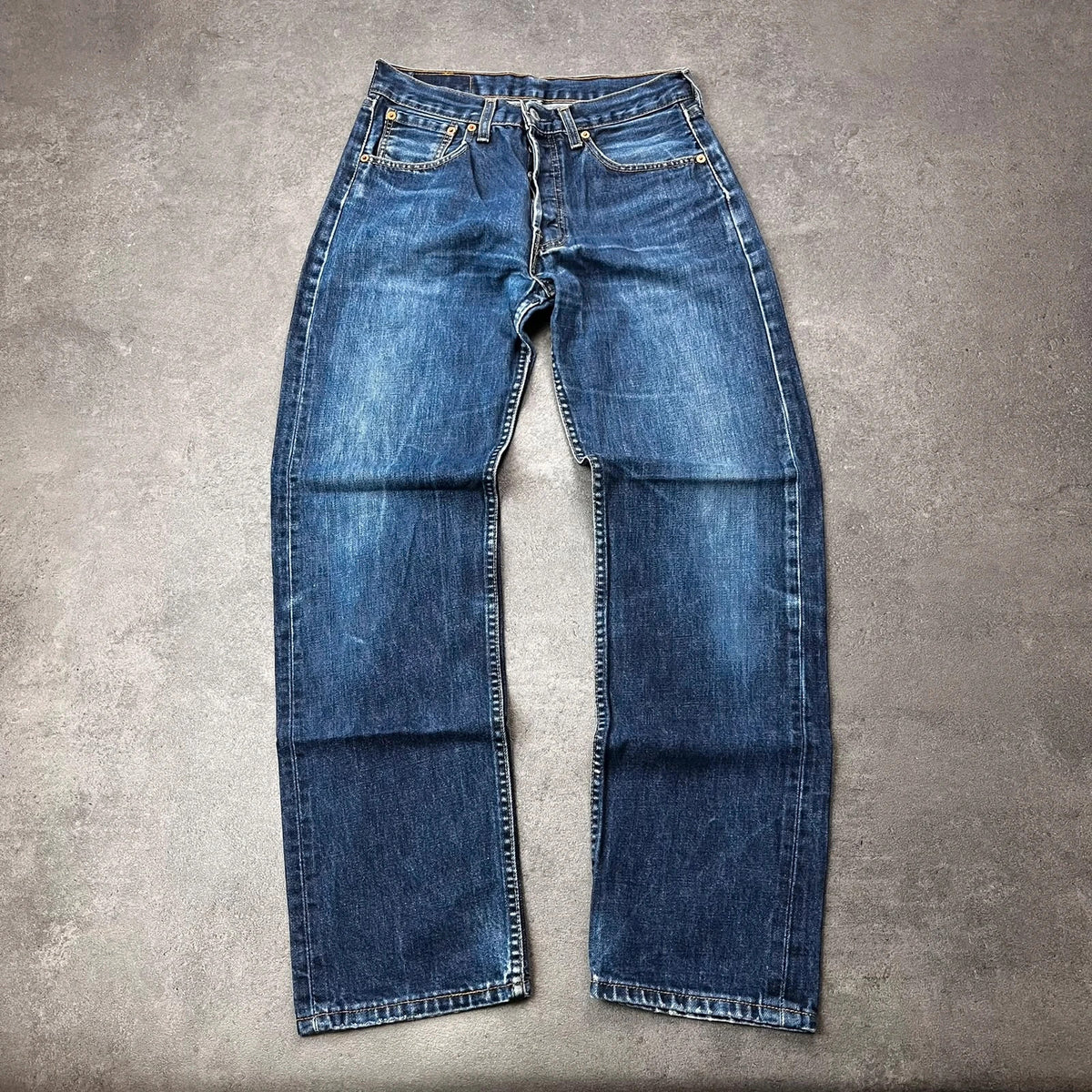 Vintage Levi's 501 Jeans Herren Straight W31 L32 Blau 2000s, Bild 1