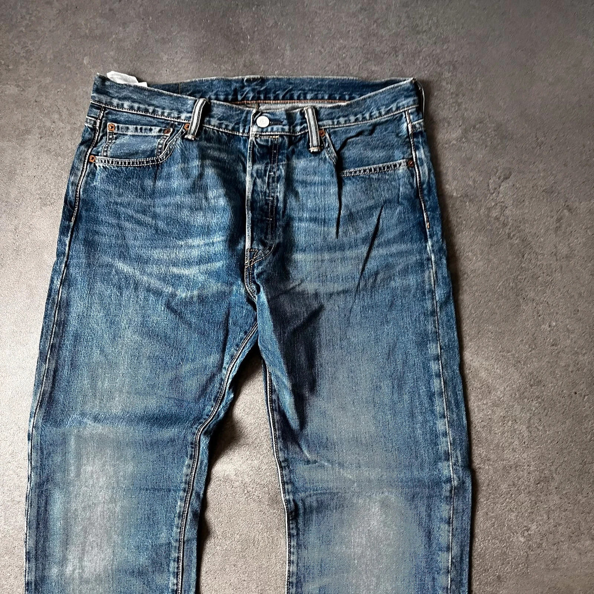 Vintage Levi's 501 Jeans Herren Straight W34 L32 Blau 2000s, Bild 3