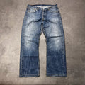 Vintage Levi's 501 Jeans Herren Straight W34 L30 Blau 2000s, Bild 1