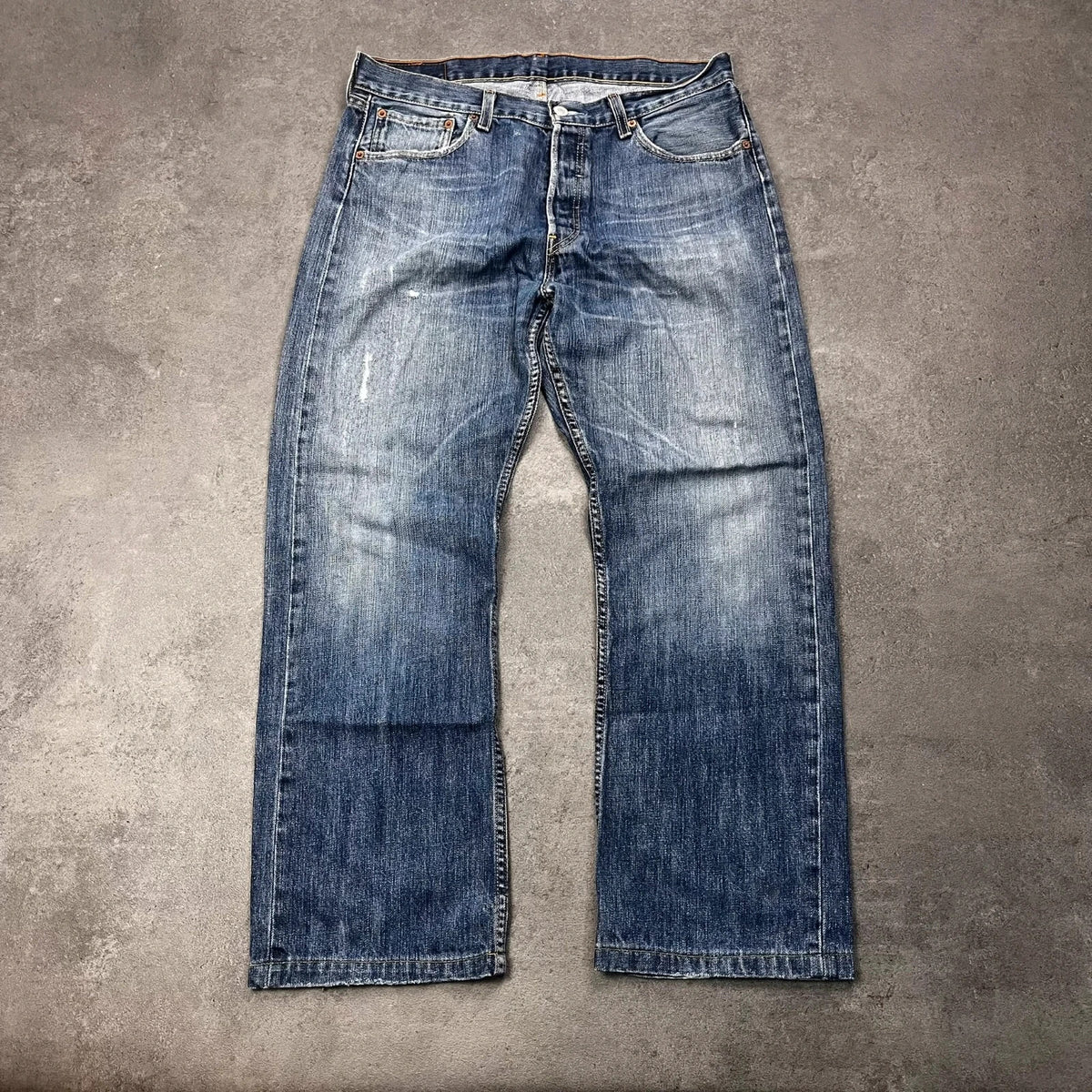 Vintage Levi's 501 Jeans Herren Straight W34 L30 Blau 2000s, Bild 1