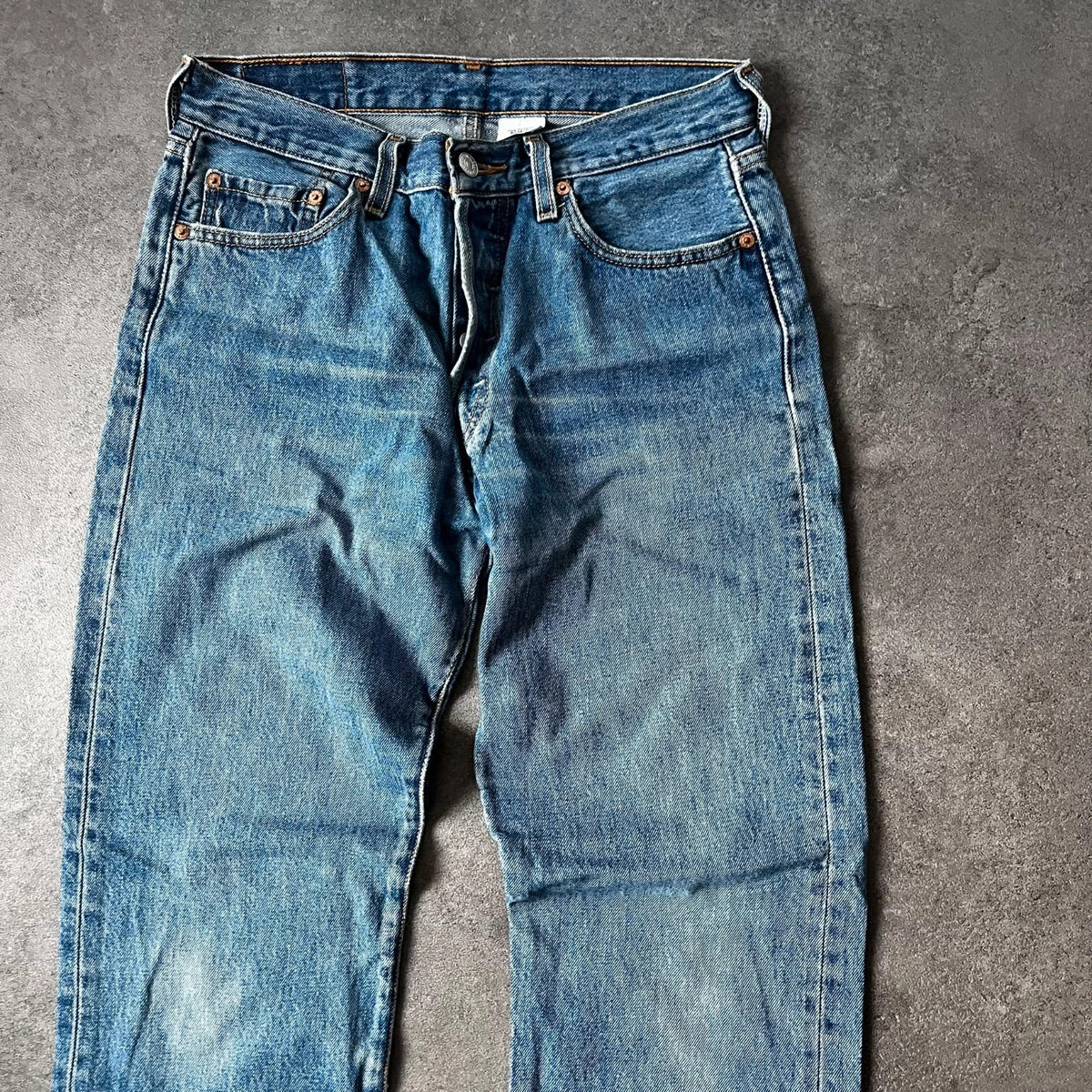 Vintage Levi's 501 Jeans Herren Straight W30 L30 Blau 2000s, Bild 3