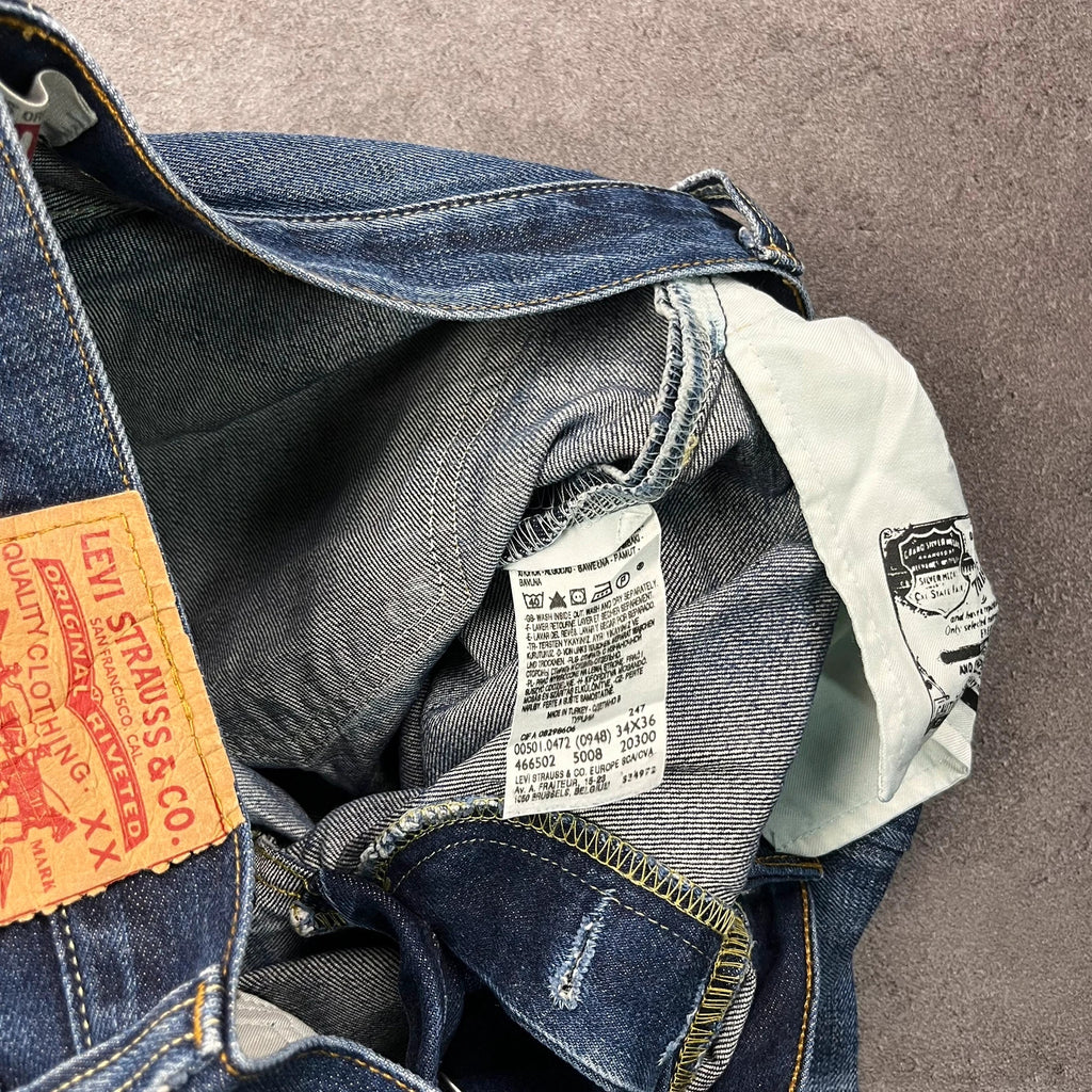 Vintage Levi's 501 Jeans Herren – Etikett