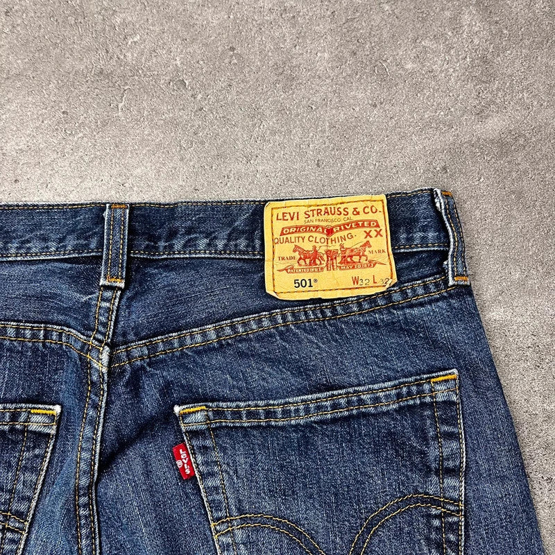 Vintage Levi's 501 Jeans Herren – Patch