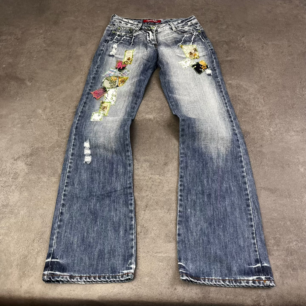 Vintage Japan Style Bootcut Jeans Damen XS – Produktfoto 1
