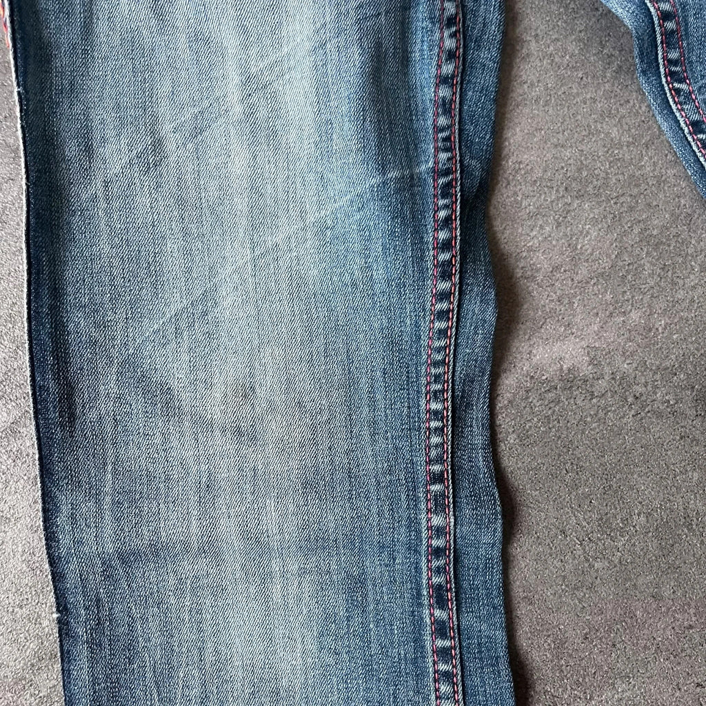 Vintage Tuff Bootcut Jeans Damen W27 L35 Blau Y2K, Bild 5