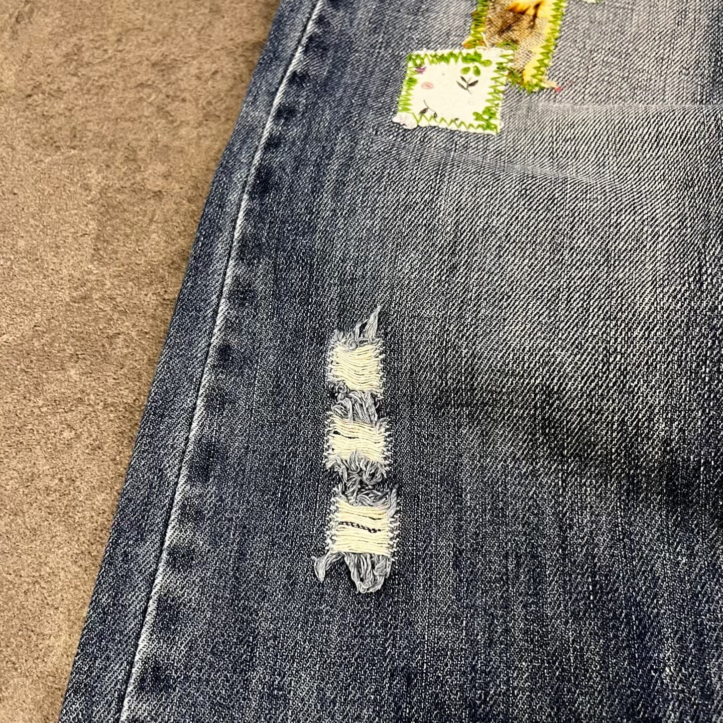 Vintage Japan Style Bootcut Jeans Damen XS – Produktfoto 3
