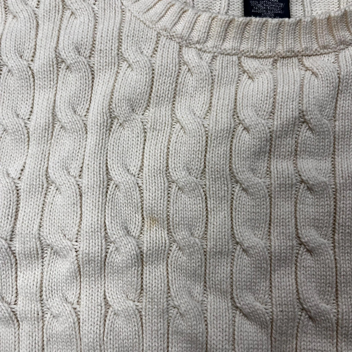 Vintage Ralph Lauren Strickpullover Damen Gr. S Creme, Bild 5