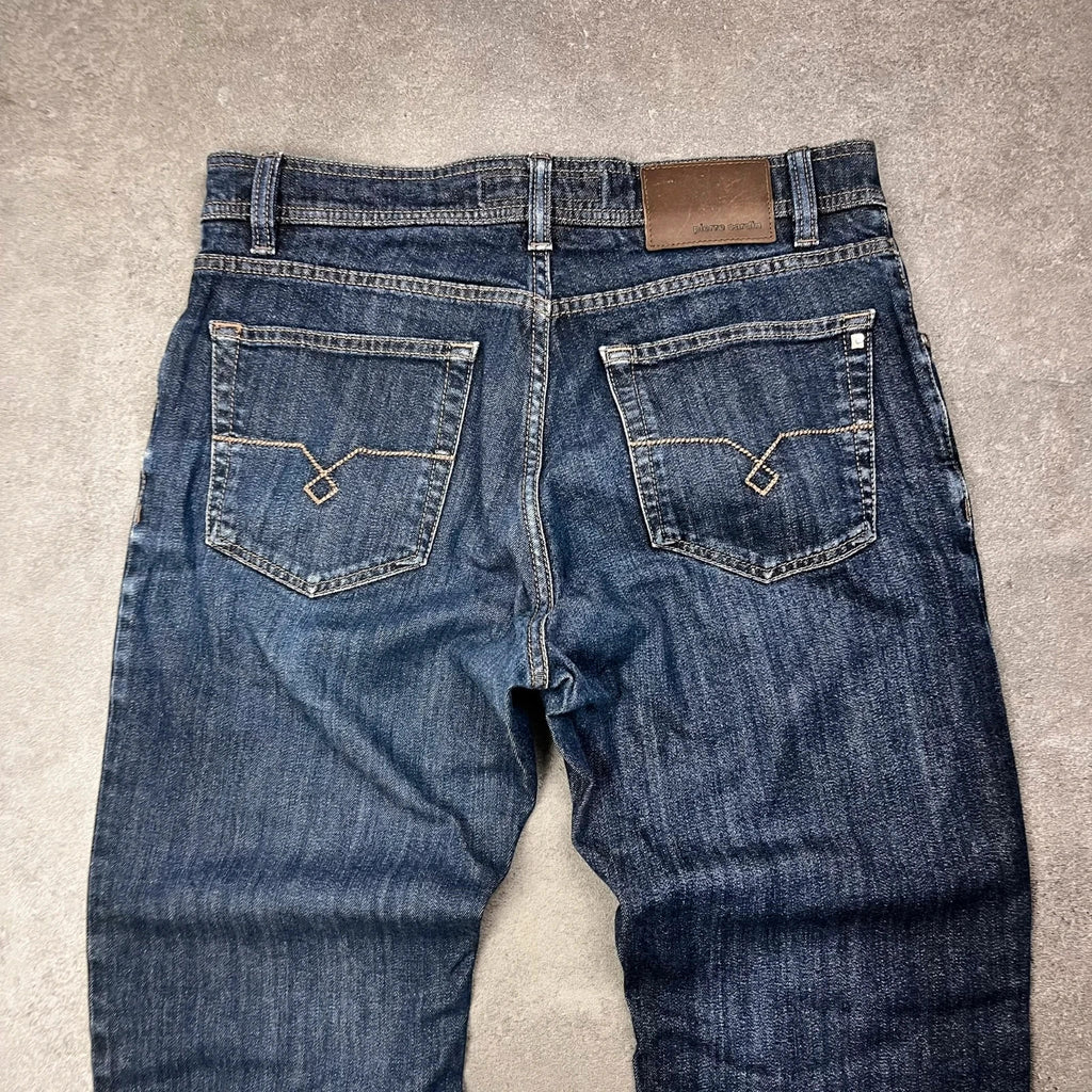 Vintage Pierre Cardin Jeans Herren Straight W33 L32 Dunkelblau, Bild 3