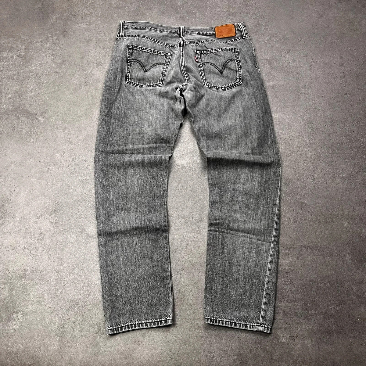 Vintage Levi's 501 CT Jeans Herren Tapered W29 L30 Grau 2000s, Bild 2