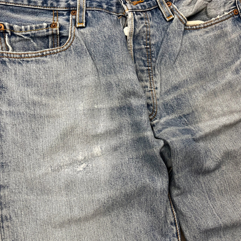 Vintage Levi's 501 Jeans Herren – Detail Bein