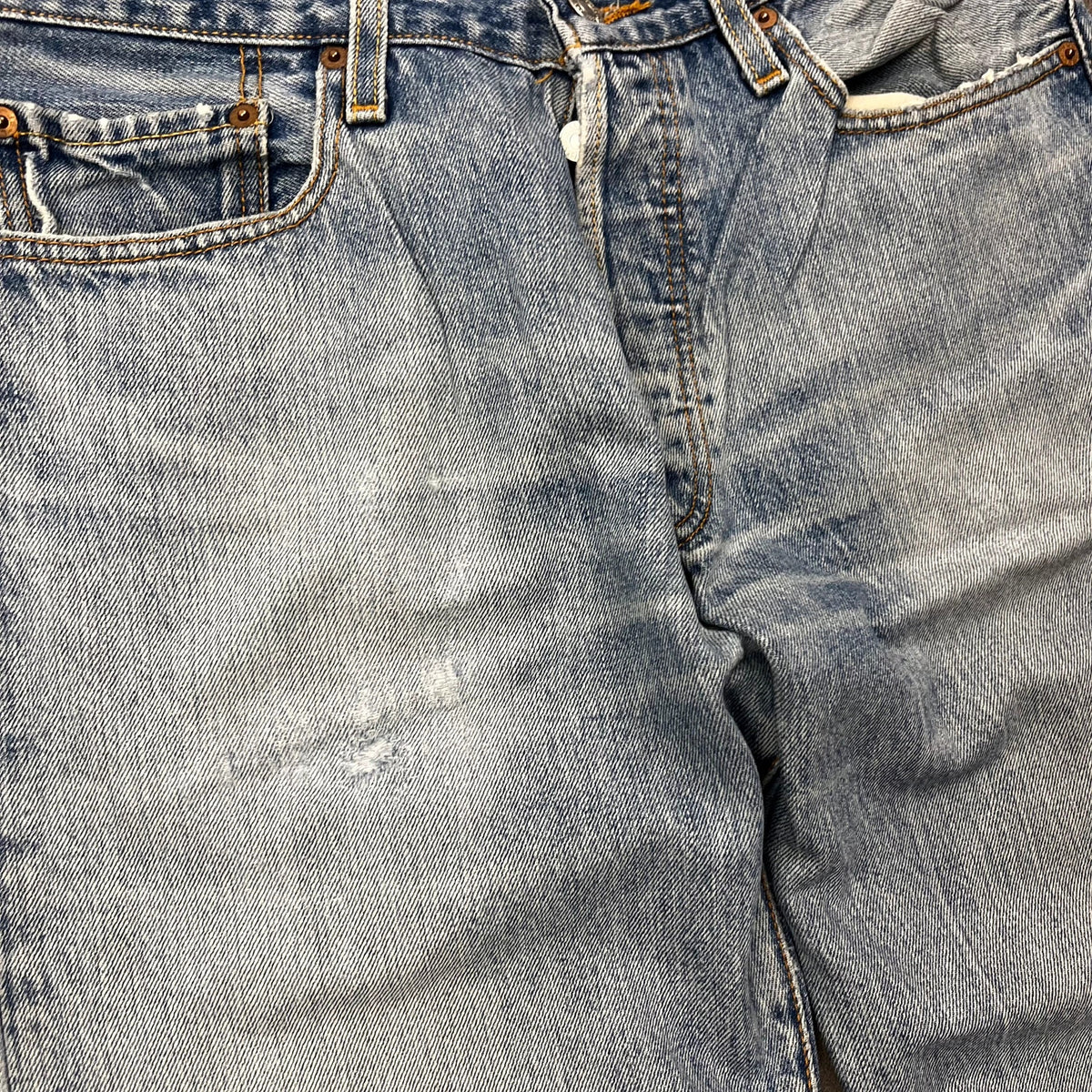 Vintage Levi's 501 Jeans Herren – Detail Bein