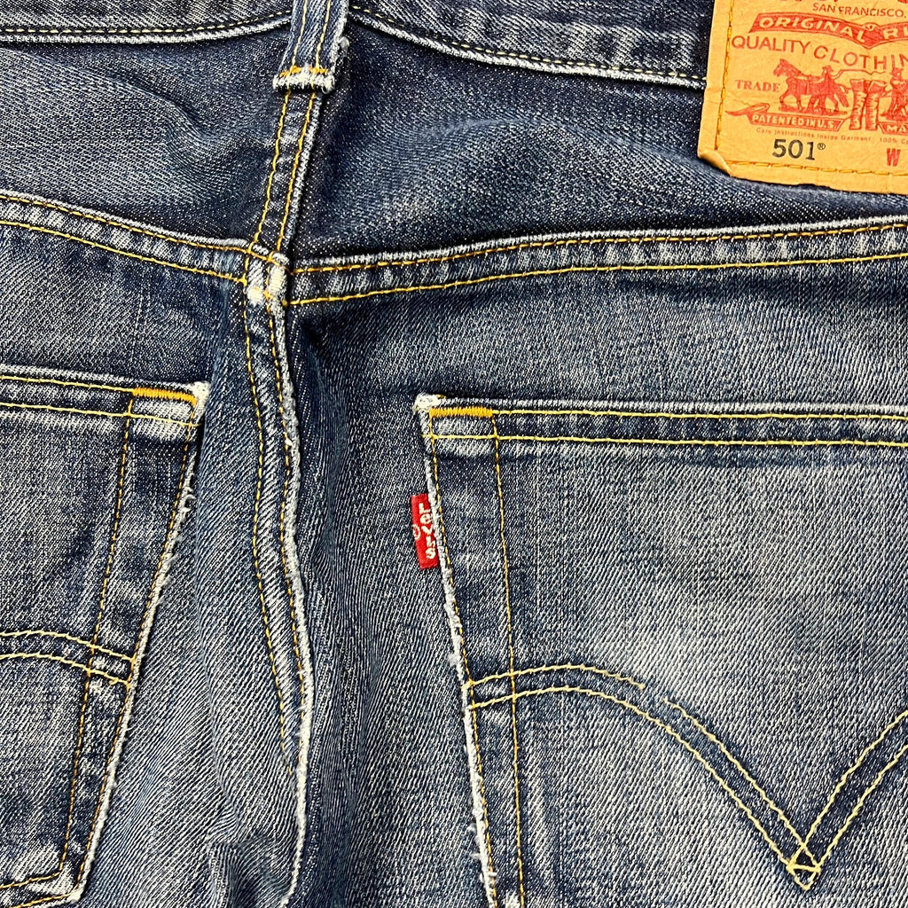 Vintage Levi's 501 Jeans Herren – Gesäßtasche