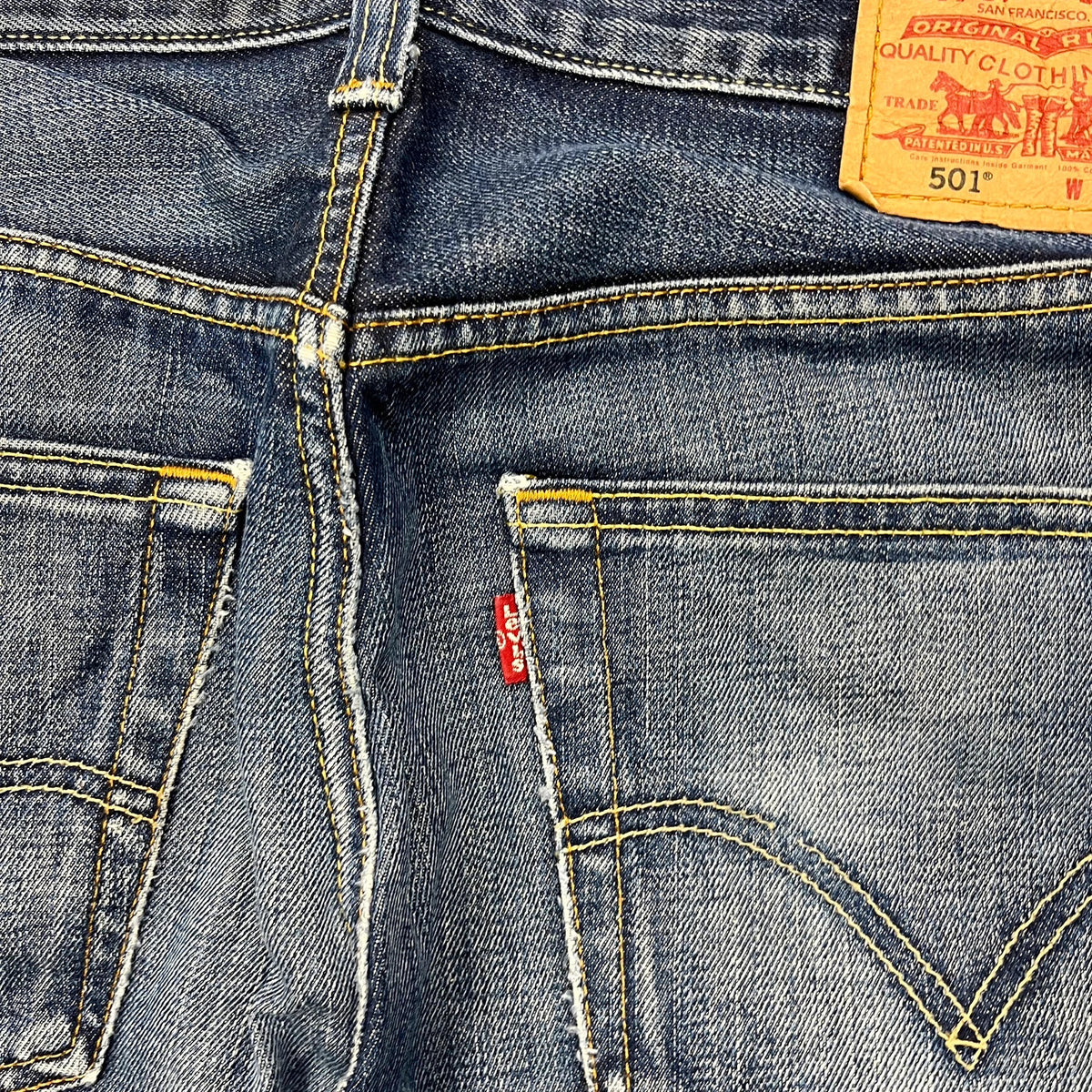 Vintage Levi's 501 Jeans Herren – Gesäßtasche