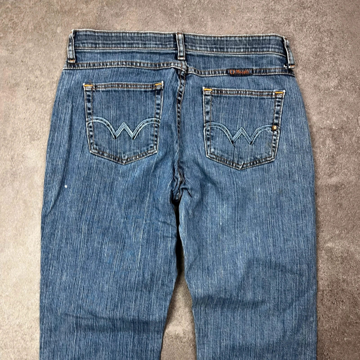 Vintage Wrangler Bootcut Jeans Damen US 9 Blau Y2K, Bild 3