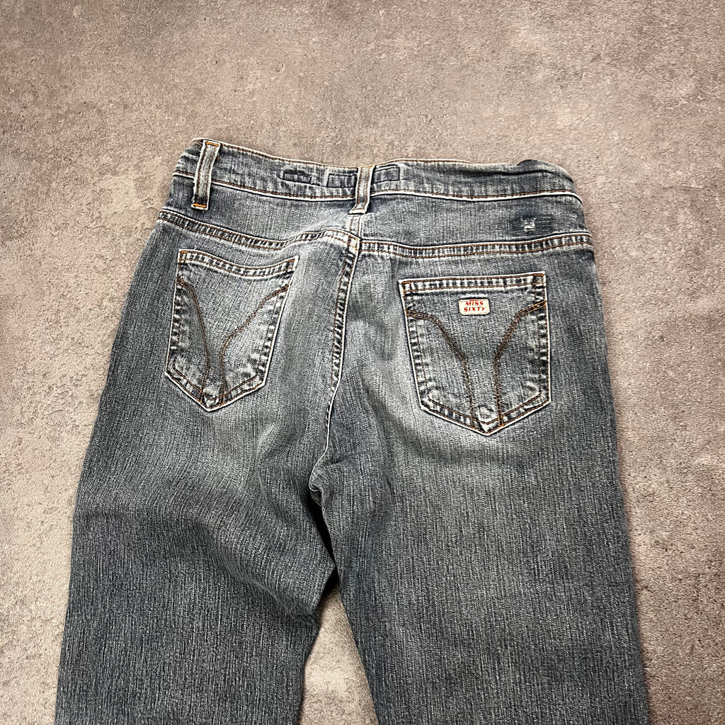 Vintage Y2K Bootcut Jeans Damen – XXS