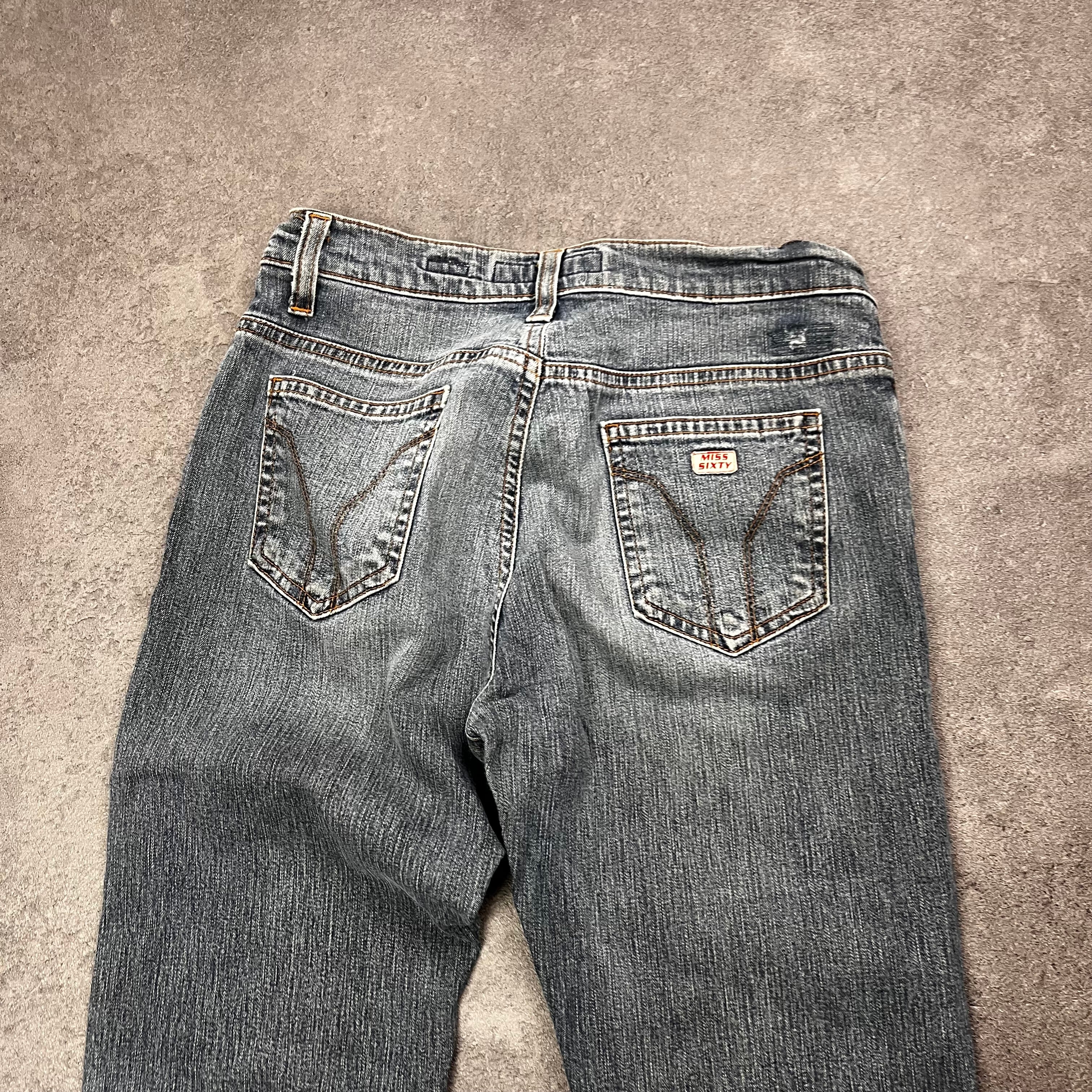Vintage Y2K Bootcut Jeans Damen – XXS