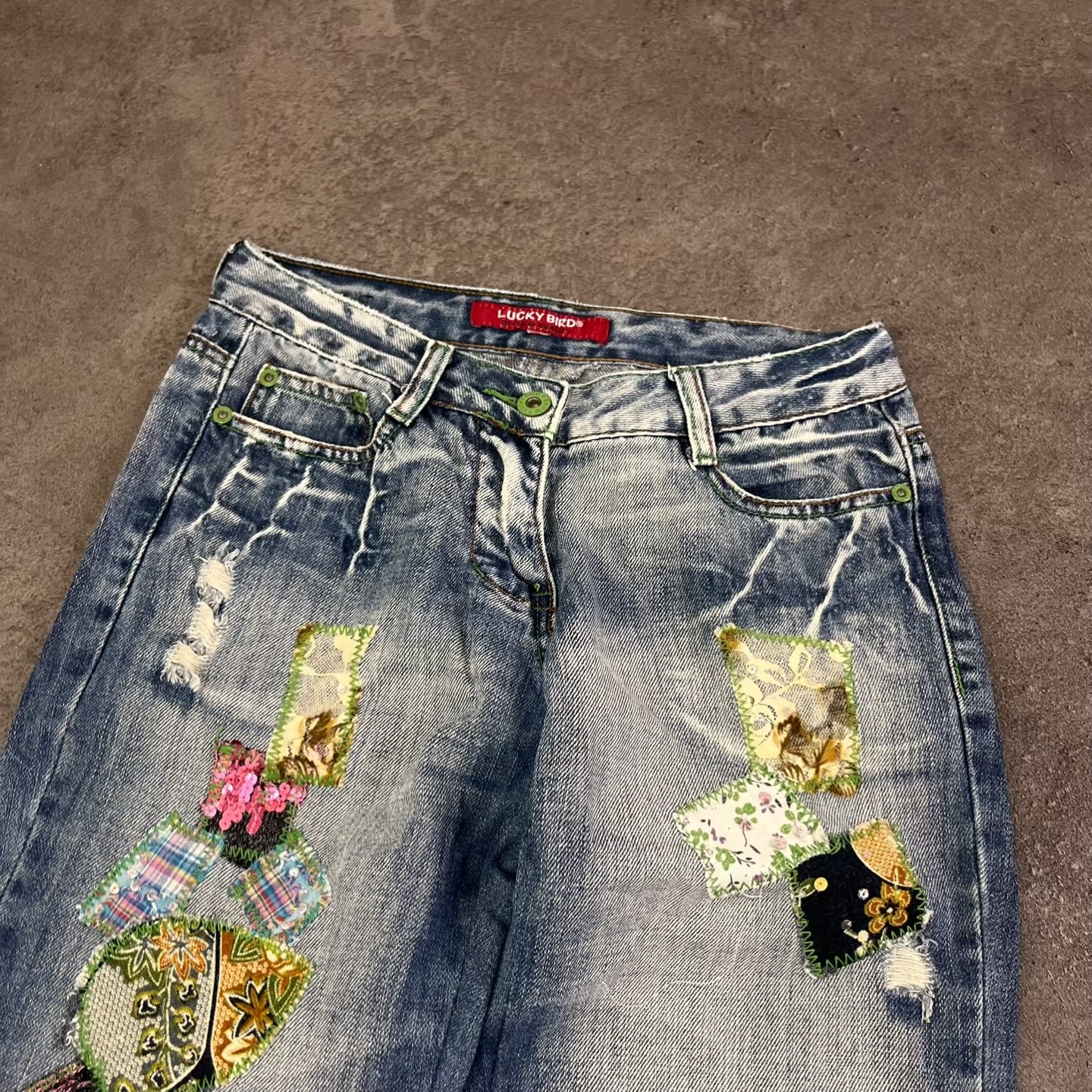 Vintage Japan Style Bootcut Jeans Damen XS – Produktfoto 6