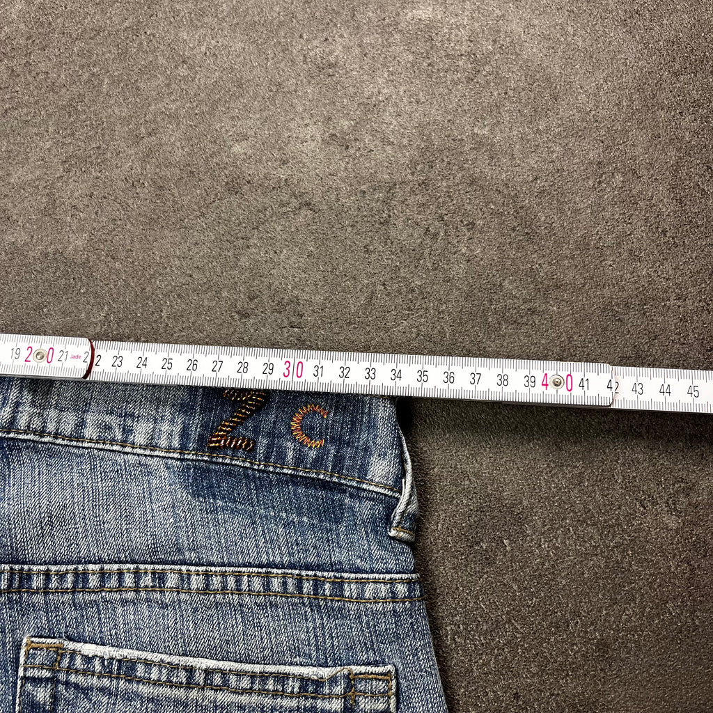 Vintage Y2K Flare Jeans Damen Japan Style – XS