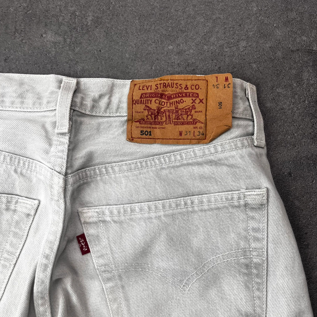Vintage Levi's 501 Jeans Herren – Lederpatch