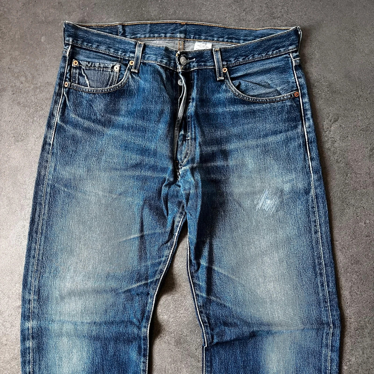 Vintage Levi's 501 Jeans Herren Straight W36 L34 Blau 2000s, Bild 3
