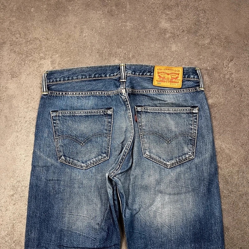 Vintage Levi's 501 Jeans Herren – Rückseite