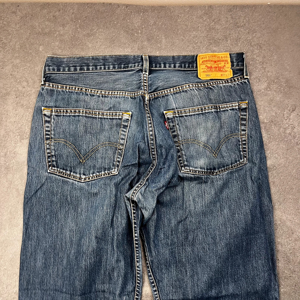 Vintage Levi's 501 Jeans Herren – Rückseite