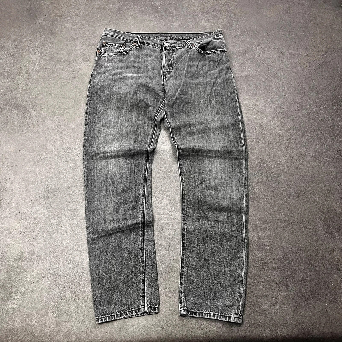 Vintage Levi's 501 CT Jeans Herren Tapered W29 L30 Grau 2000s, Bild 1
