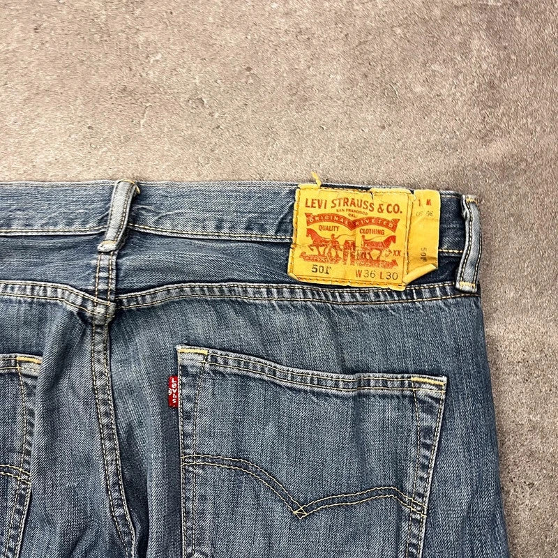 Vintage Levi's 501 Jeans Herren – Patch