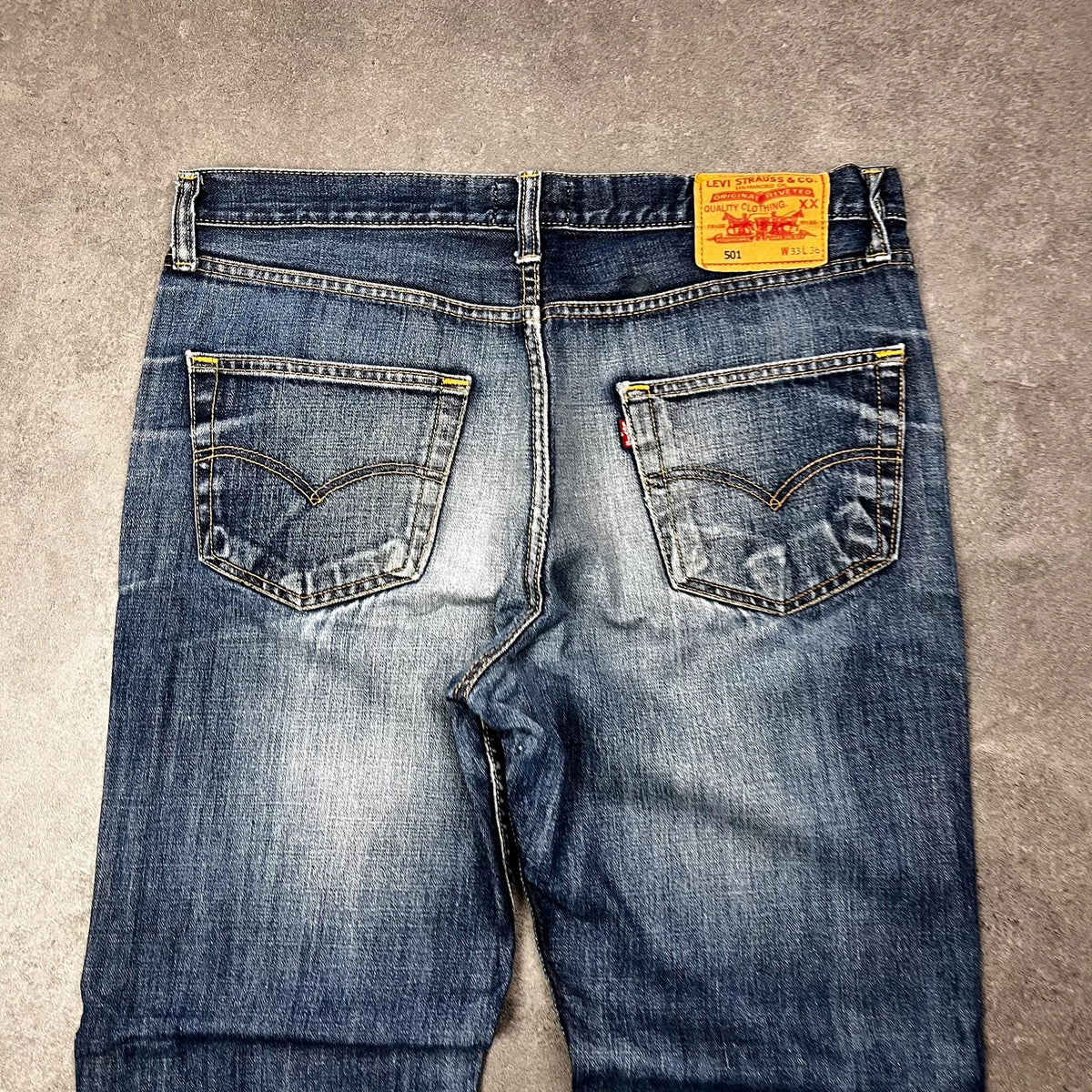 Vintage Levi's 501 Jeans Herren – Rückseite