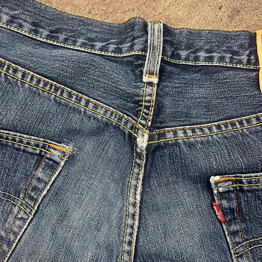 Vintage Levi's 501 Jeans Herren Straight W34 L32 Blau 2000s, Bild 6