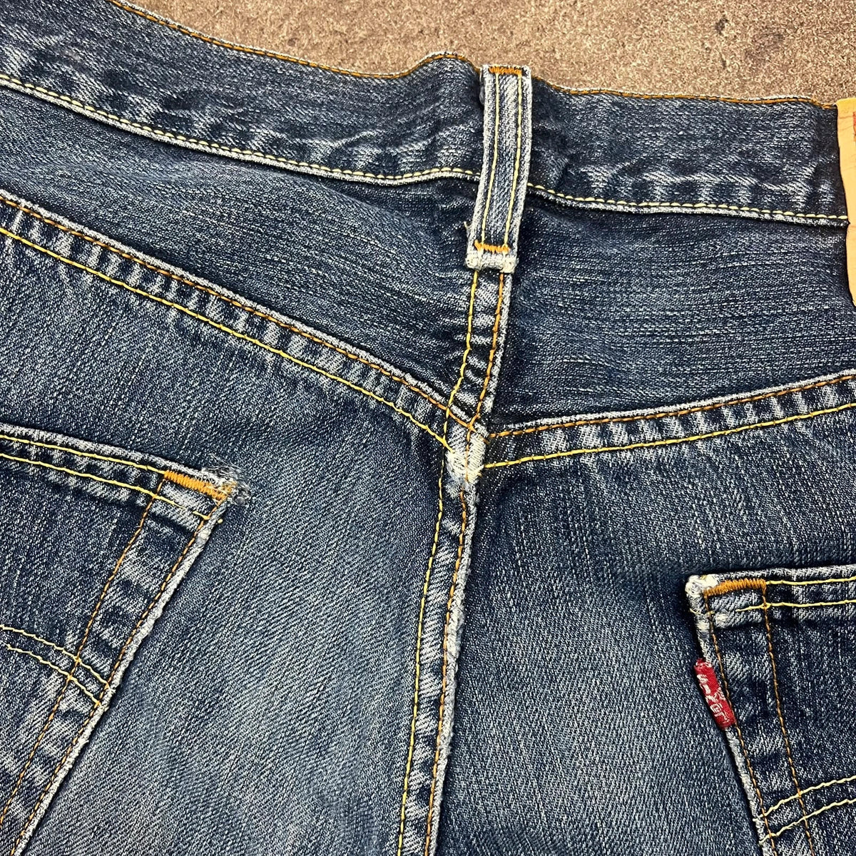 Vintage Levi's 501 Jeans Herren Straight W34 L32 Blau 2000s, Bild 6