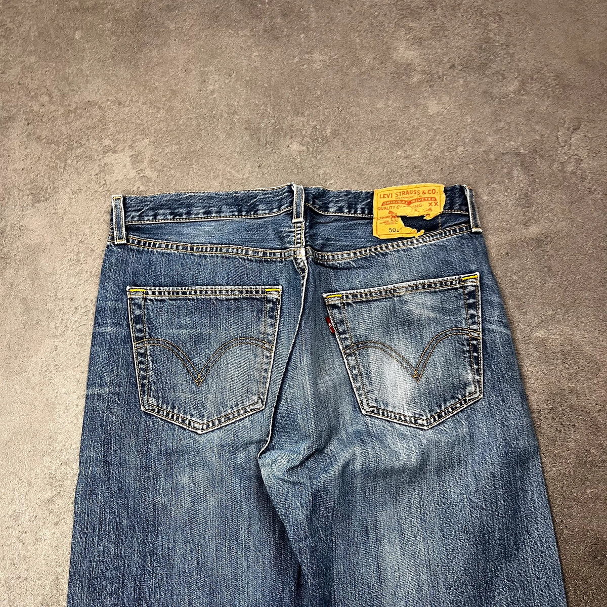 Vintage Levi's 501 Jeans Herren – Rückseite