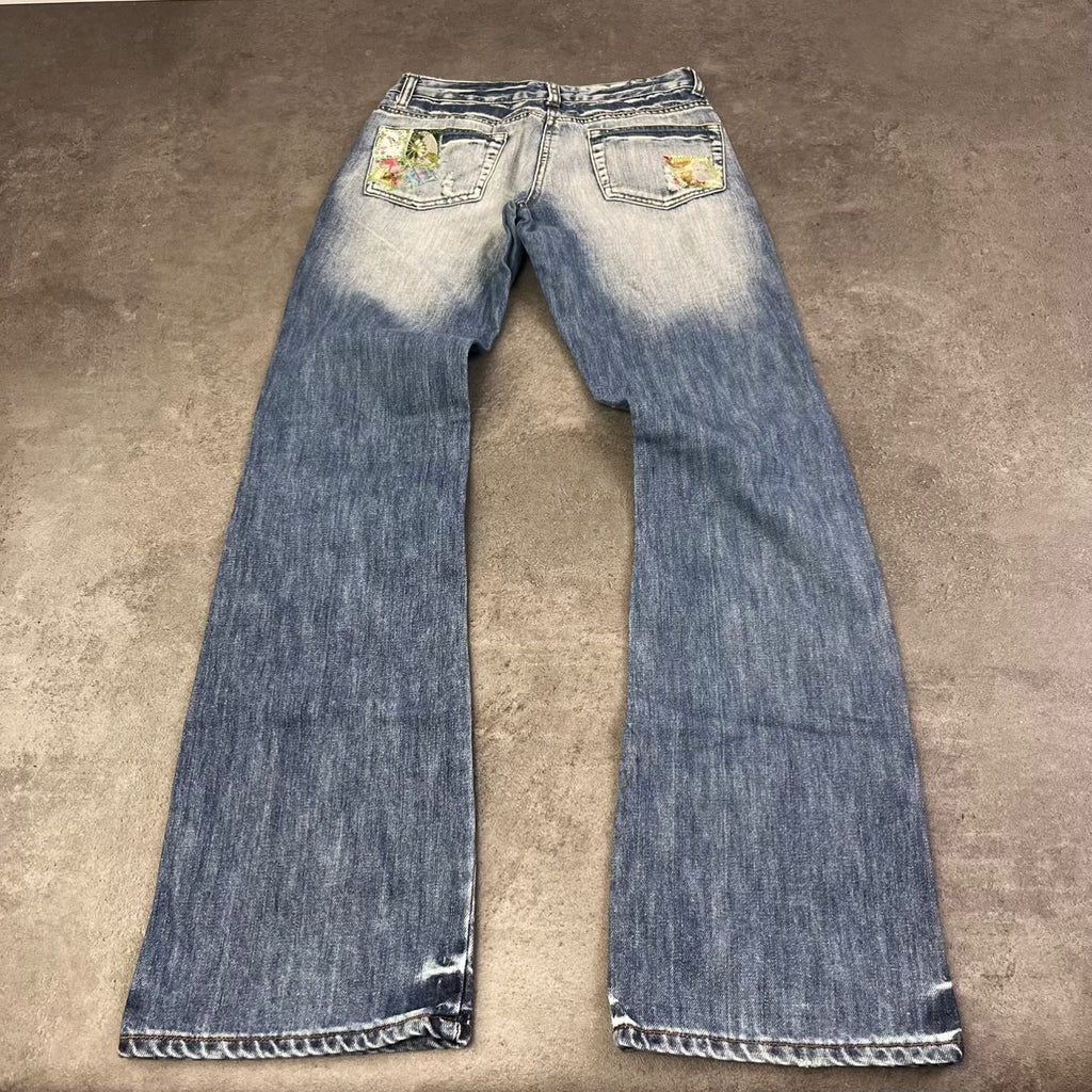 Vintage Japan Style Bootcut Jeans Damen XS – Produktfoto 7