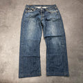 Vintage Levi's 501 Jeans Herren W38 L30 Crazy Washed – Vorderansicht