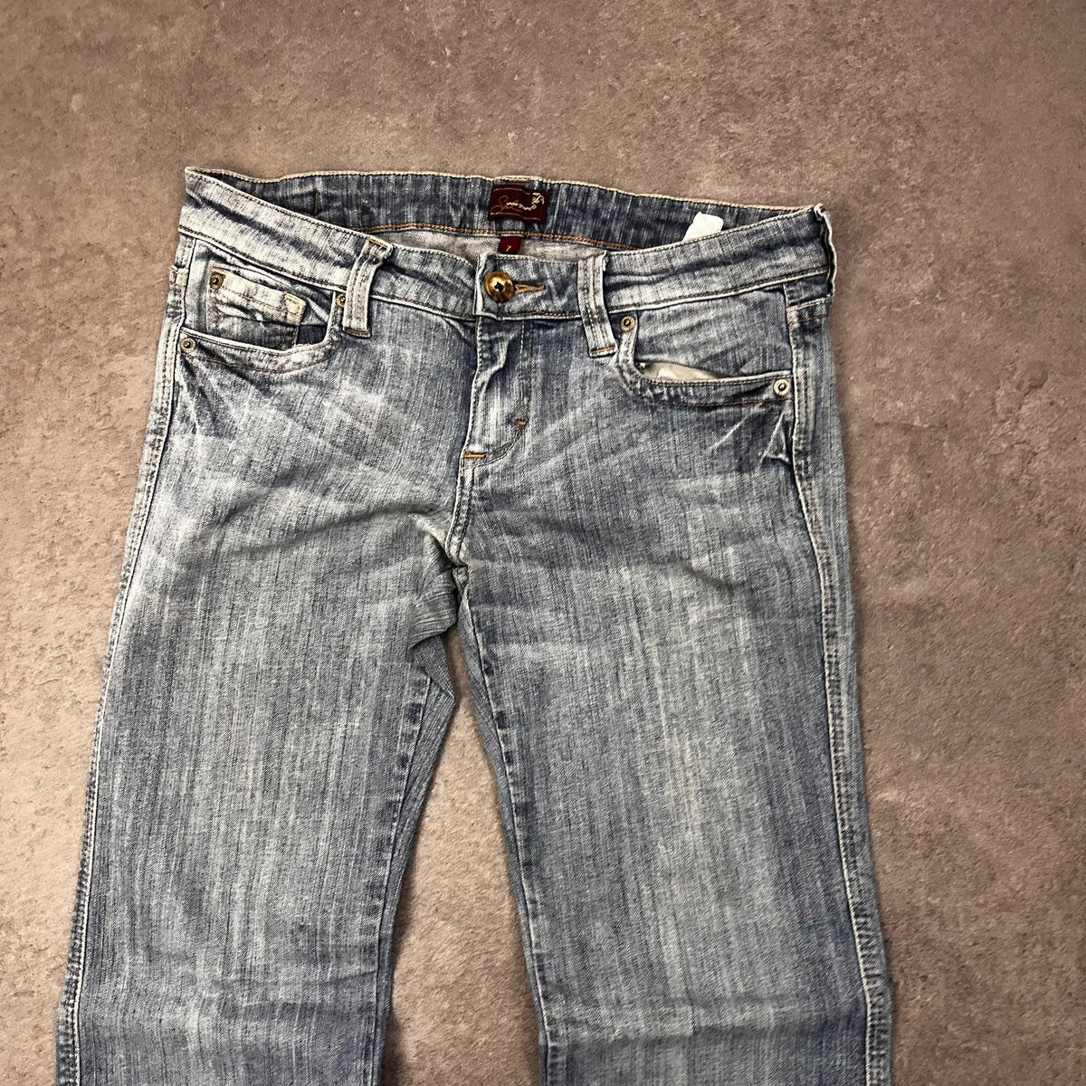 Vintage Sun Underground Jeans Damen – Vorderseite