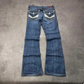Vintage Adriano Goldschmied Bootcut Jeans Damen Gr. S – Rückansicht